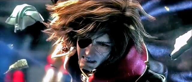 Capitán Harlock (Capitán Raimar acá) en largometraje 3D, trailer