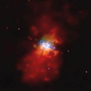 El nacimiento de un agujero negro supermasivo