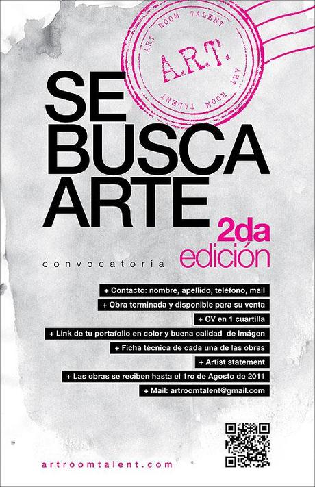 Convocatoria Art Room Talent 2da Edición