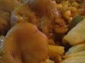 Manitas cerdo salsa picante