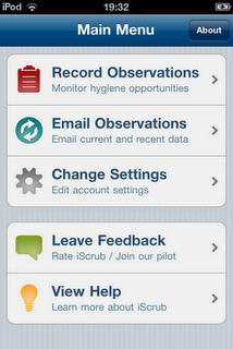 Una entrada debida: iScrub
