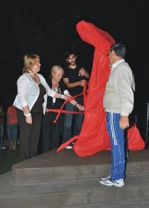 Una estatua casi desconocida del Ché en la Argentina
