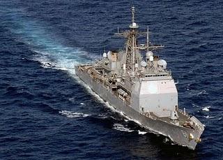 Rusia preocupada por la entrada de un crucero estadounidense en el Mar Negro