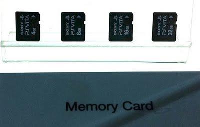 PlayStation Vita tendrá tarjetas de memoria con formato propietario de Sony