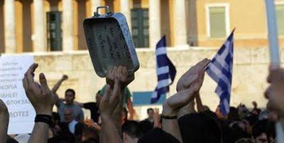 Huelga y protestas en Grecia