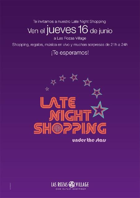 late night shopping en las rozas village