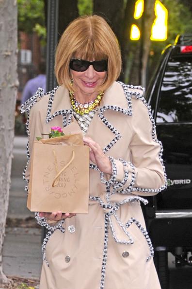 Anna Wintour is seen attending the Stella McCartney Spring 2012 Presentation in the West Village, New York City.