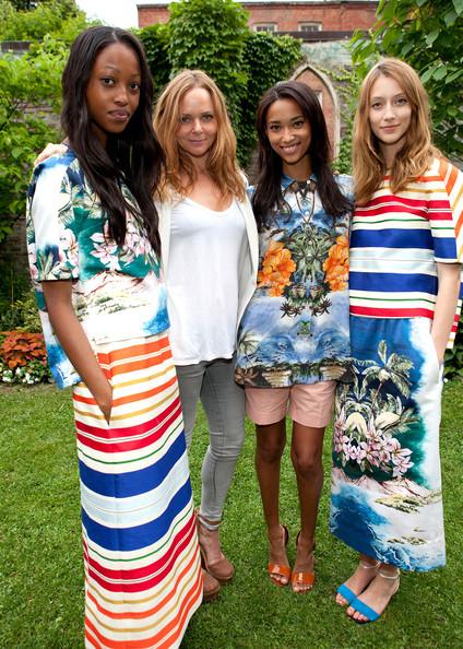 Stella McCartney Stella McCartney and models attend the Stella McCartney Spring 2012 Presentation at a Private Location on June 13, 2011 in New York City.