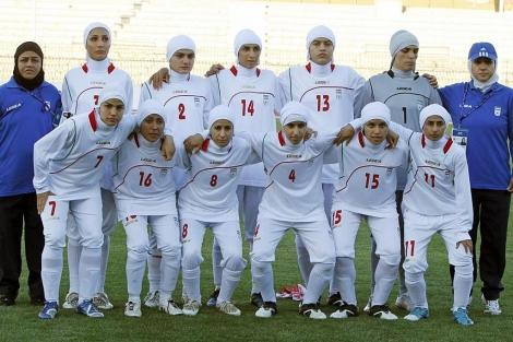 Fútbol femenino en Irán