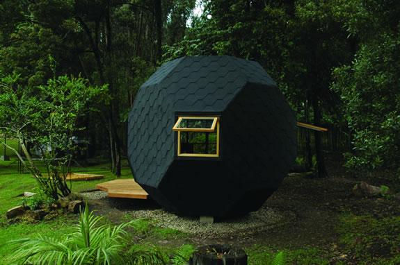 Poliedro Habitable :: prefabricada para el descanso