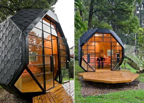 Poliedro Habitable :: prefabricada para el descanso