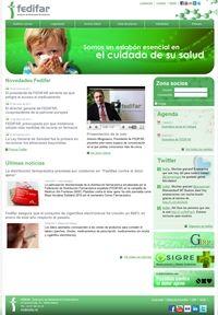 Aparece la website de FEDIFAR
