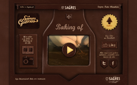 Una web hecha con CHOCOLATE