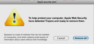 To help protect your computer, Apple Web Security have detected Trojans and ready to remove them.