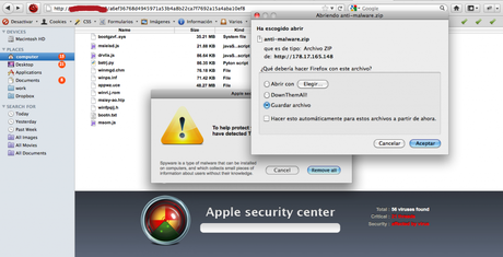 virus con apariencia antivirus mac