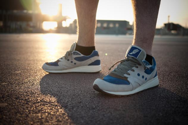 Encima Miguel me trae unas Saucony Elite x Bodega