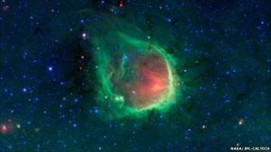 Imágenes curiosas-La nebulosa verde existe (aunque sin Green Lanterns…)