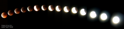 Fotos del eclipse del 15 de Junio de 2011