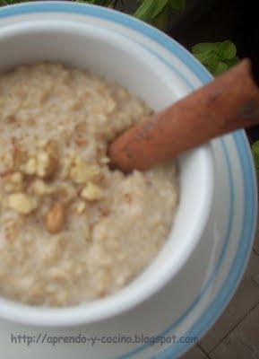 Avena para el desayuno
