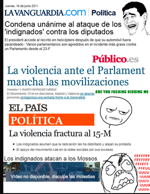 'Historia de una infamia informativa'