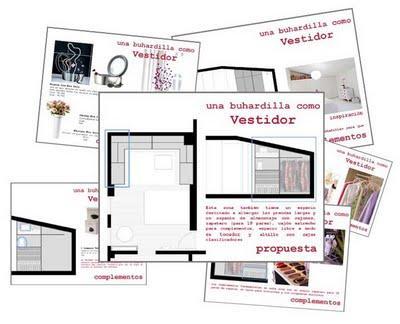 proyectos três: una buhardilla como vestidor