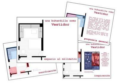 proyectos três: una buhardilla como vestidor