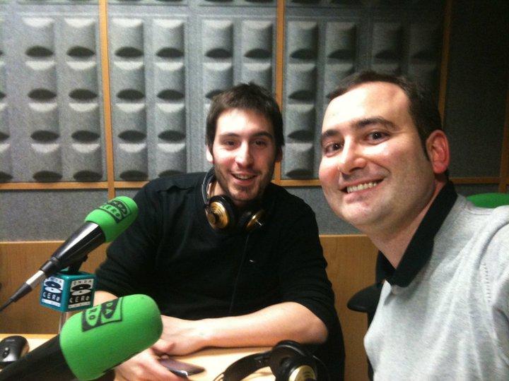 Javier Abrego y Pablo Armendáriz, presentadores de #Enlaonda.