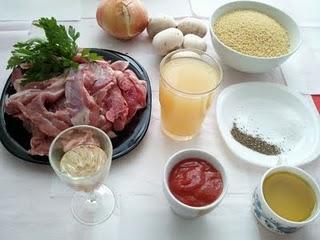 Pavo en salsa agridulce