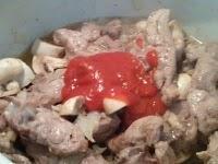 Pavo en salsa agridulce