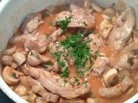 Pavo en salsa agridulce