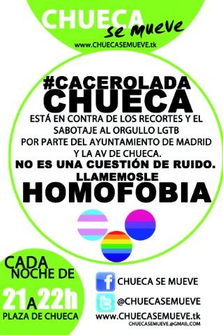 Caceroladas en Chueca