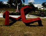 Escultura de Alcides Rivera en Santa Clara