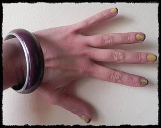 Look para el concurso de MOLI: Amarillo y malva