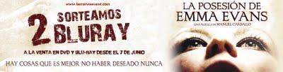 Ganadores del concurso 2 Blu-rays La posesión de Emma Evans