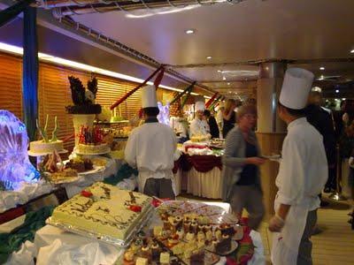 La cuidada gastronomía del Eurodam