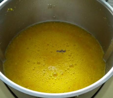 Zumo concentrado de naranja - 2 naranjas rinden 4 litros