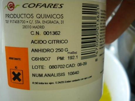 Zumo concentrado de naranja - 2 naranjas rinden 4 litros