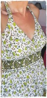 Largo de verano: Vestido y look pistacho, mostaza y marrón