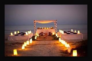 Decoración para Boda en la playa