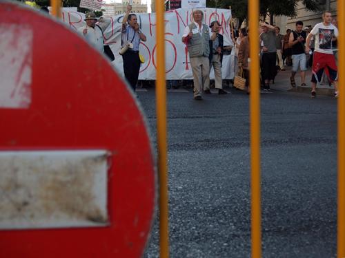 Manifestación contra el Pacto del Euro en Valladolid