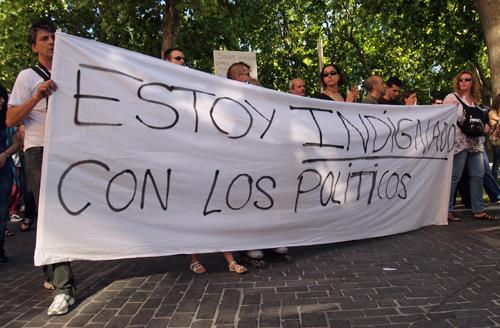 Manifestación contra el Pacto del Euro en Valladolid