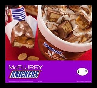 ¿Hambre? Cómete McFlurry® Snickers