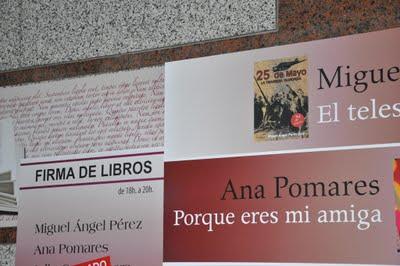 Ana Pomares. ECU y El Corte Inglés celebran el Día del Libro 2011