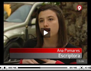 Ana Pomares. Entrevista en Canal 9 TV