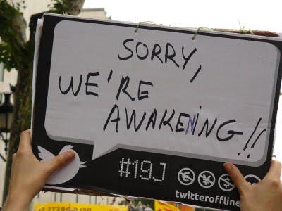 Manifestación contra el Pacto del Euro en Barcelona