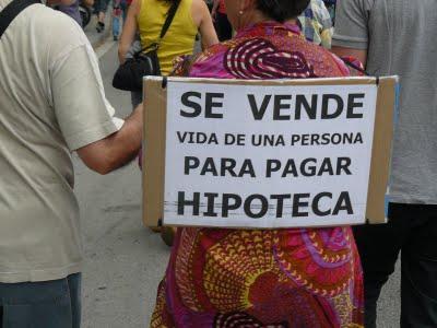 Manifestación contra el Pacto del Euro en Barcelona