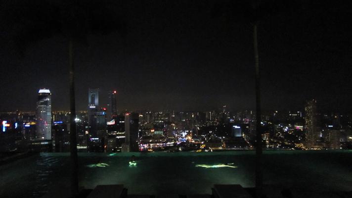 Noches por todo lo alto en Singapur