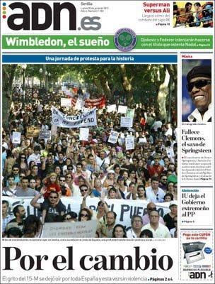 el 19J Sevilla en la prensa