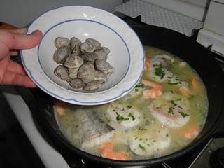 Merluza en salsa verde