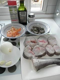 Merluza en salsa verde